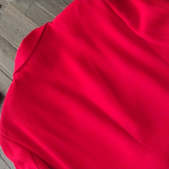 VINTAGE RED LIZ CLAIBORNE SZ 2 Petite CLASSIC SAILOR SUIT JACKET ... - Picture 13 of 13